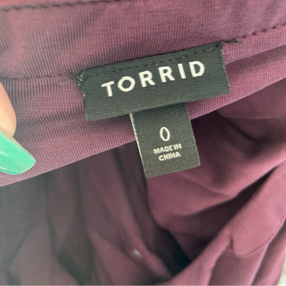 Torrid plum dress - Picture 2 of 4